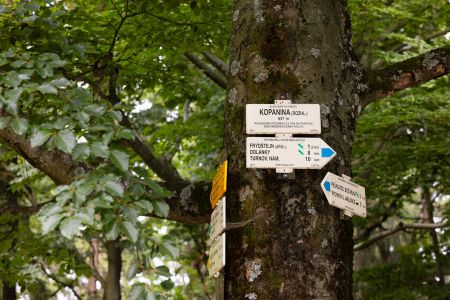 Kopanina-rozcestník-rozhledna